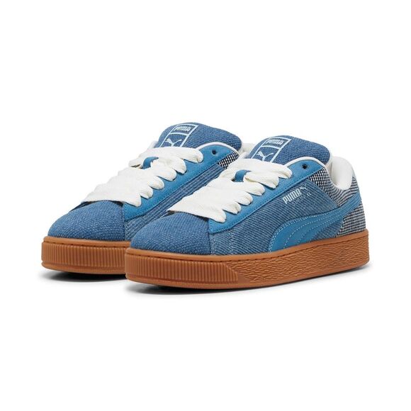 Puma Mens Suede XL Denim Blue Shoes (NWT) - Picture 5 of 5